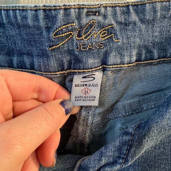 Silver Jeans Vintage Stretch DV8 Bootcut Jeans Women's 31 - Picture 4 of 6